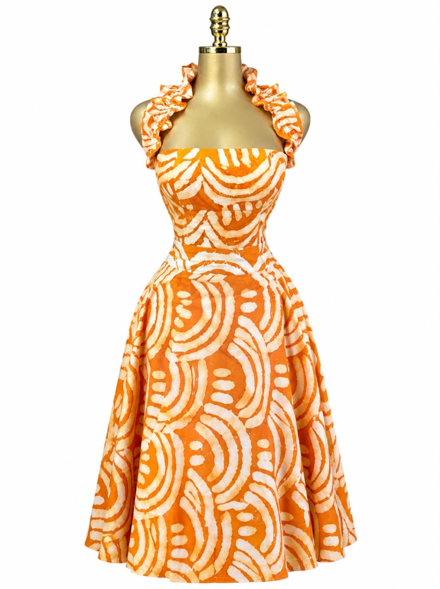 Zuri maxi skirt set view 2
