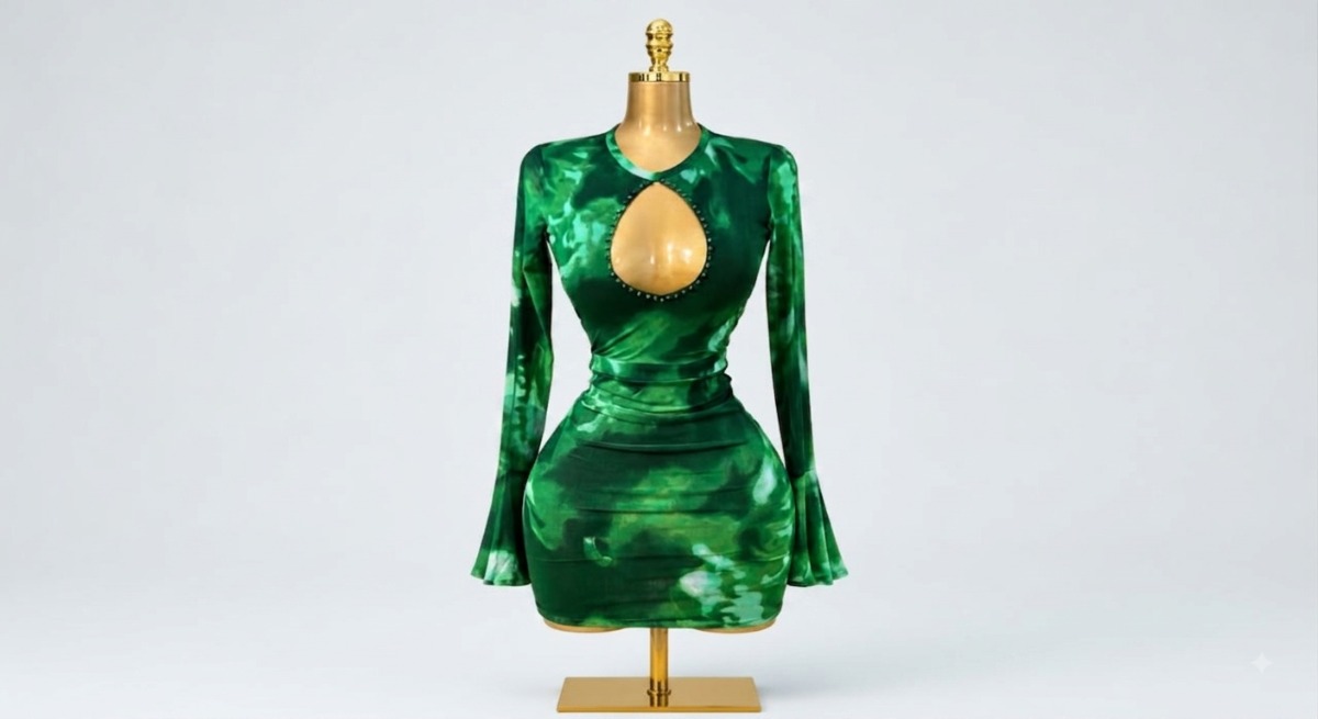 keyhole dress